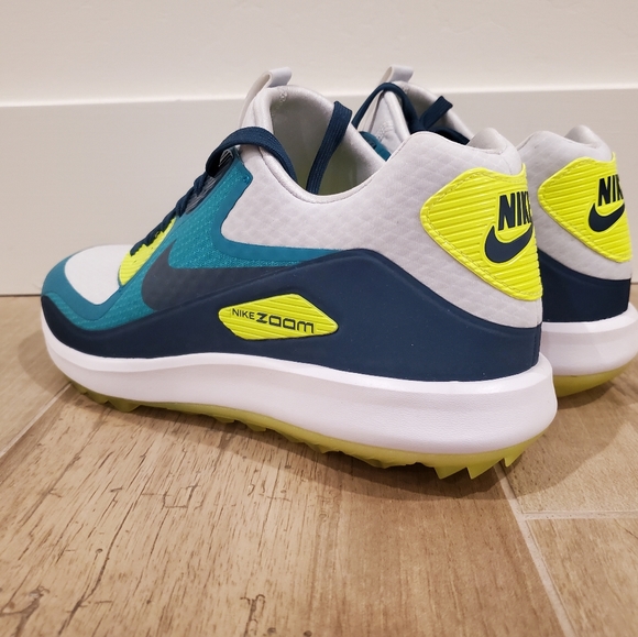 NIKE AIR ZOOM 90 IT RIO TURQUOISE GOLF CLEATS MENS - Picture 3 of 6